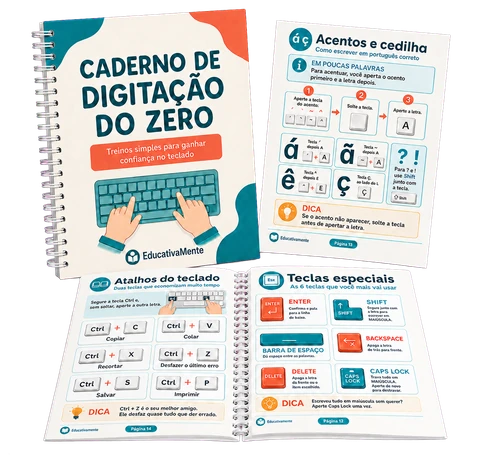Bônus 5, Caderno de Digitação do Zero